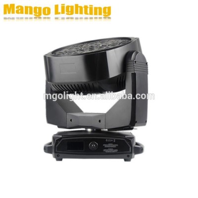 B eye RGBW 37x15w 4in1 zoom wash beam led moving head light